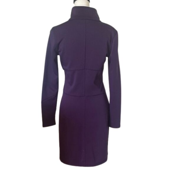 Athleta Cassidy Dress Softshell 1/2 Zip Jacket Pocketed Grape Stretchy Small - Picture 6 of 11